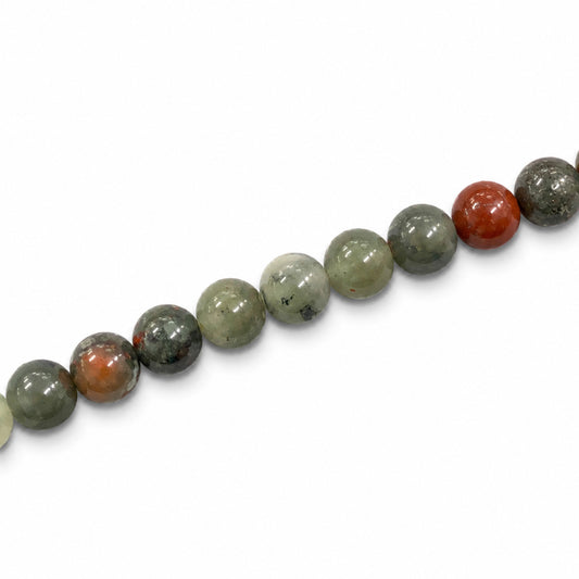 Bloodstone African 6mm Round - Appox 58pcs