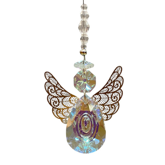 ANGEL DECORATION AB WITH SILVER WINGS (KIT DOES NOT INCLUDE GLUE)