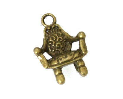 20mm antique chair charm 6pcs