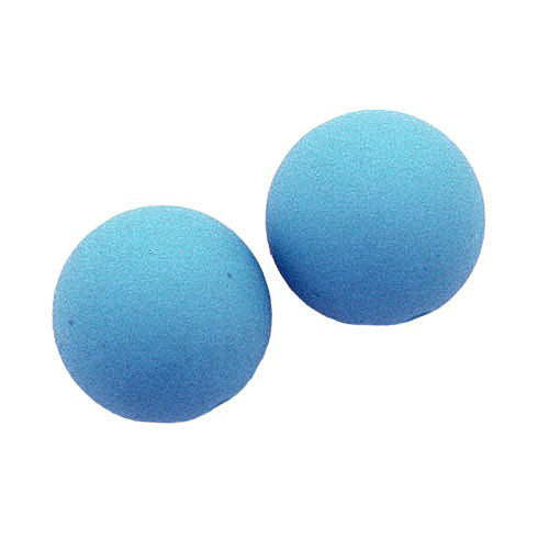 15 MM ROUND SILICONE BABY BLUE 5 PCS