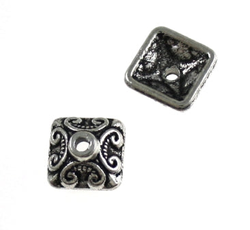 10mm silver 22pcs
