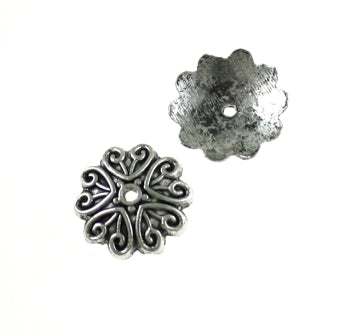12mm silver 36pcs