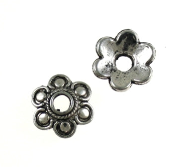 14mm silver 18pcs