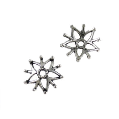 16mm silver 12pcs