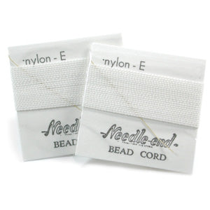 NEEDLE - END BD CORD 01 WHITE NYLON