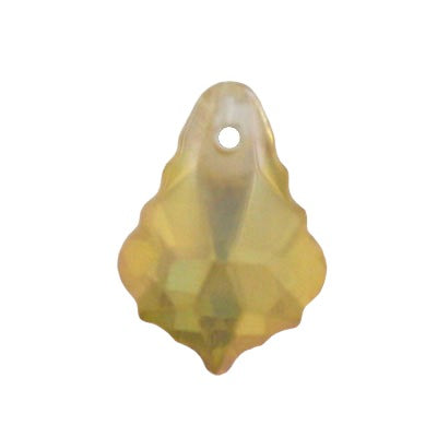 16 MM CRYSTAL BAROQUE BEADS GOLDEN SHADOW - 5 PCS