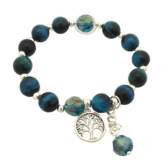 BLUE TIGER EYE BRACELET KIT