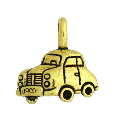 CAR CHARM 20 MM GOLD - 8 PCS