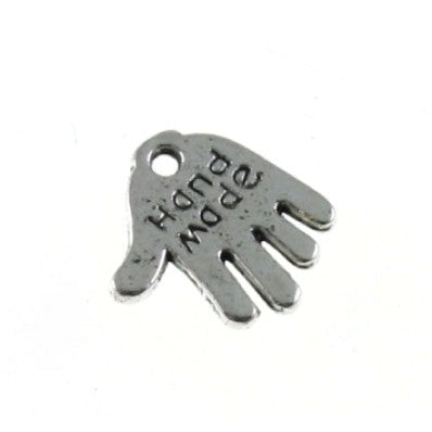 hand made charm 12 mm - 14 pcs