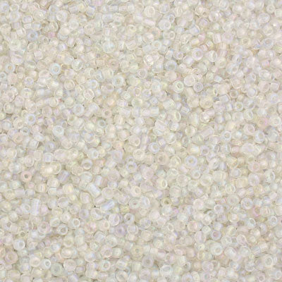 #11/0 SEED BEADS - APPROX 100G - AB