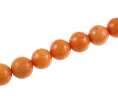 6 MM ROUND ORANGE - 66/PCS