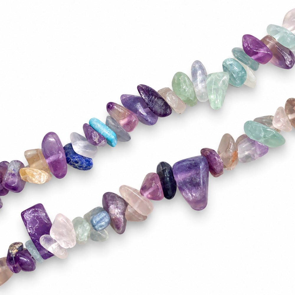 Fluorite Large Chip Beads - 85cm Strand