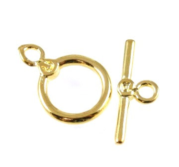 12 mm gold toggle 4 sets
