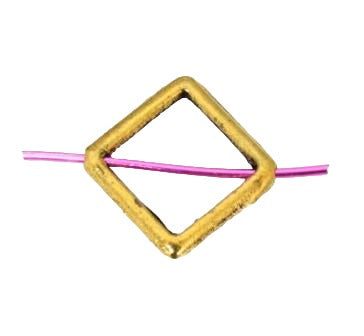 15mm gold bead frame 16pcs