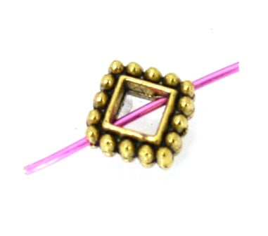 10mm gold bead frame 25pcs