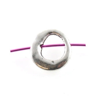 12mm silver bead frame 12pcs