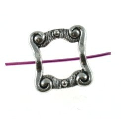 16mm silver bead frame 10pcs