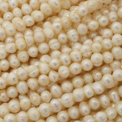 6 - 6.5 MM FRESH WATER PEARLS - 35 CM STRAND (FWP03)