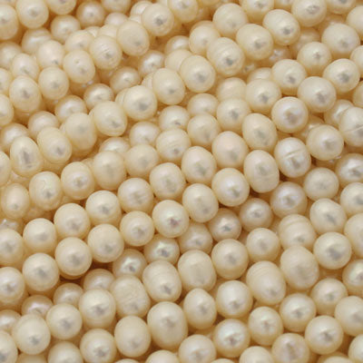 6.5 - 7 MM FRESH WATER PEARLS - 35 CM STRAND (FWP05)