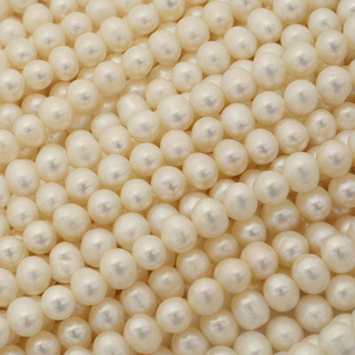 7 MM FRESH WATER PEARLS - 35 CM STRAND (FWP07)