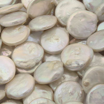 16 MM FRESH WATER PEARLS - 35 CM STRAND (FWP26)