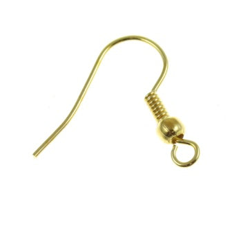 20mm gold shepherd earring hooks approx 30 pairs
