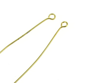 45mm gold eye pins 90pcs