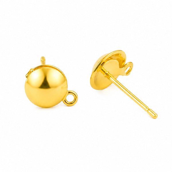6mm Stud Earrings 25 pairs