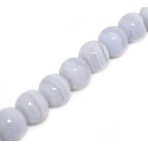 agate blue lace 6mm 56 beads