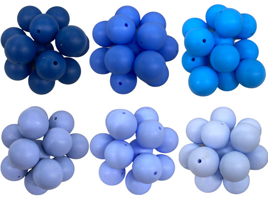 18 MM SILICONE BEADS - 3PCS