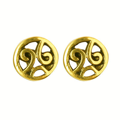 10 MM GOLD BEADS - 20 PCS