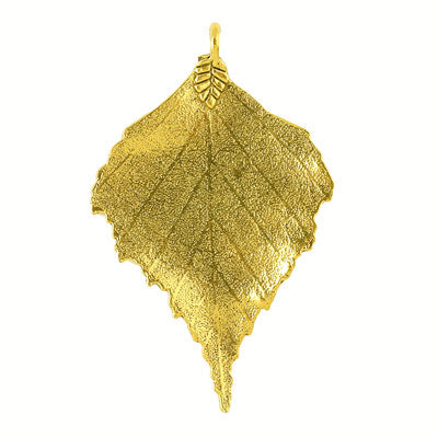 LEAF CHARM 72 MM GOLD - 1 PC