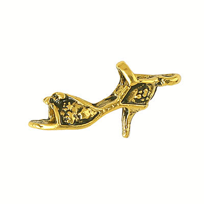 HIGH HEEL CHARM 23 MM GOLD - 14 PCS
