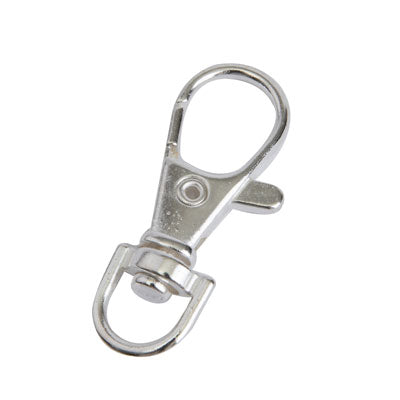 35 mm silver clip 6 pcs