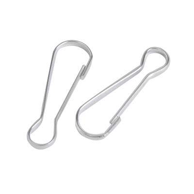 20 mm silver clip approx 60 pcs