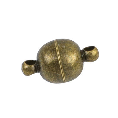 14 X 8 MM ANTIQUE MAGNETIC CLASP - 3 PCS