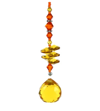 orange & yellow suncatcher kit