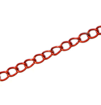 7 MM CHAIN RED - 1 M