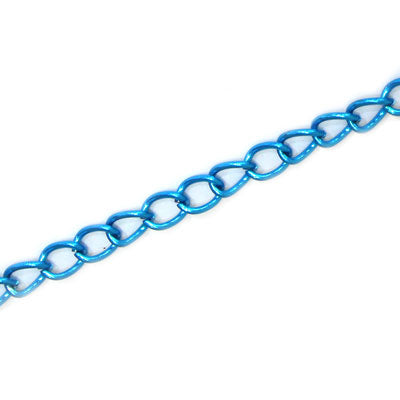 7 MM CHAIN AQUA  - 1 M