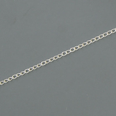 2.7 X 1.7 MM CHAIN SILVER - 1 M