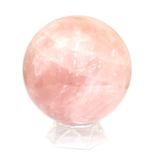 ROSE QUARTZ SPHERE 12CM