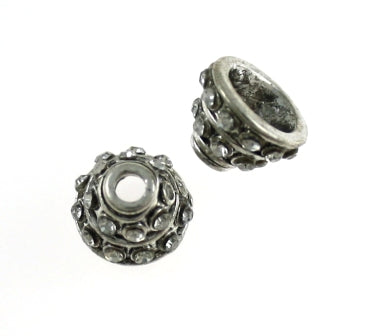 8MM X 13MM SILVER 2/PCS