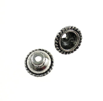 4MM X 10MM SILVER 18/PCS