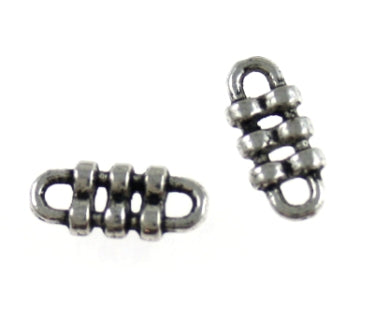 4x10mm silver 38pcs