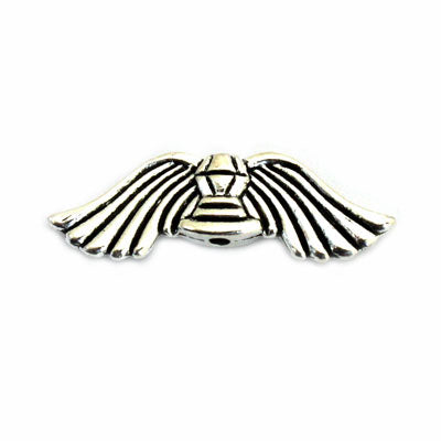 ANGEL WINGS 31 MM SILVER - 15 PCS