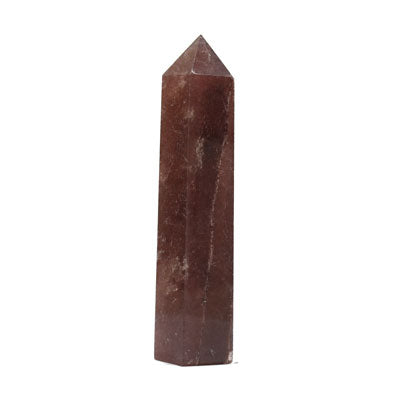 STRAWBERRY QUARTZ POINT 10CM