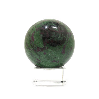 RUBY ZOISITE SPHERE 5.5CM