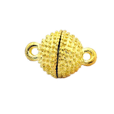 16 X 10 MM GOLD MAGNETIC CLASP - 2 PC