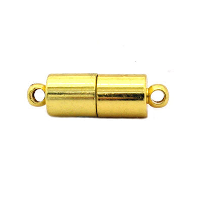 20 X 6 MM GOLD MAGNETIC CLASP - 2 PC