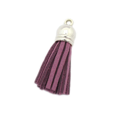 TASSEL 40 MM PURPLE - 8 PCS